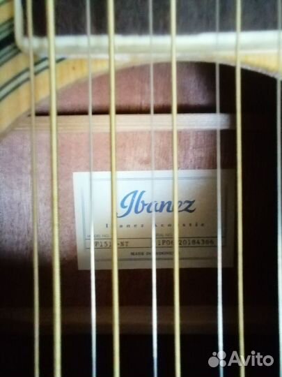Акустическая гитара 12 струнная Ibanez PF1512-NT