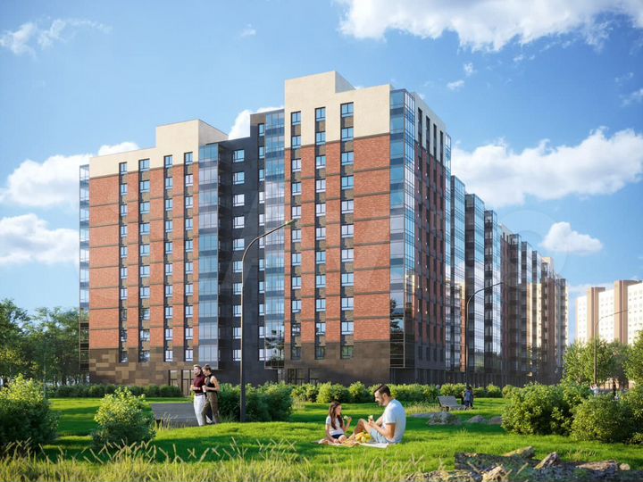 Квартира-студия, 25,3 м², 7/12 эт.