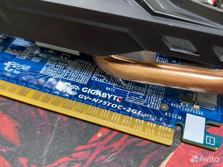 Видеокарта gigabyte GeForce GTX 750 Ti 2Gb