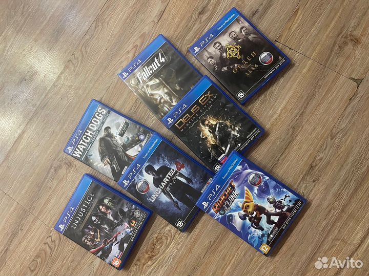 Игры на приставку ps4