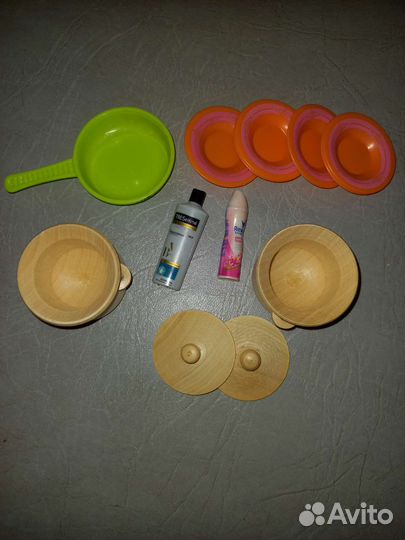 Посуда для барби