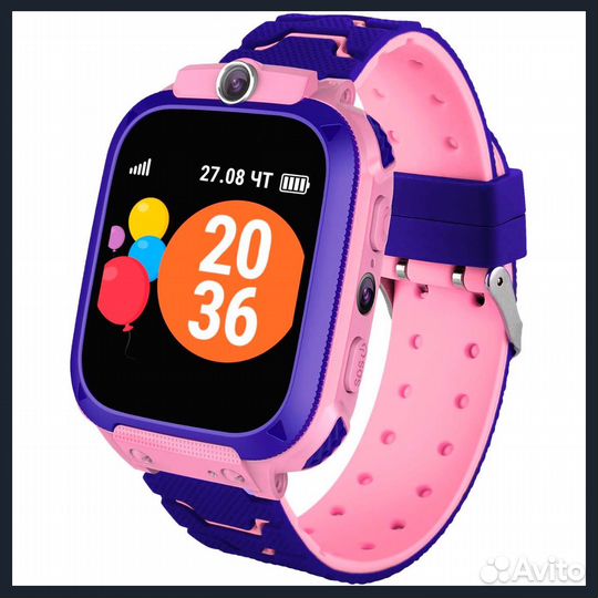 Детские умные часы Geozon Alpha Pink