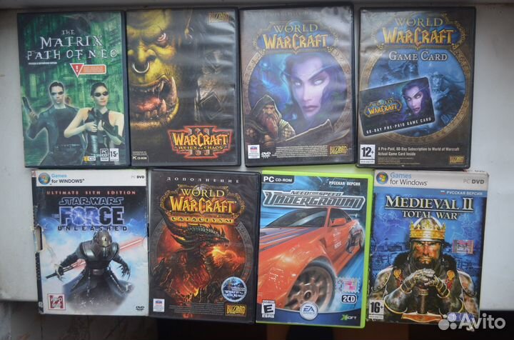 Компьютерные игры диски для пк