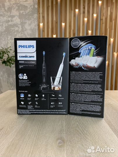 Зубная щетка Philips серии 9000 HX9914/57, 2 шт