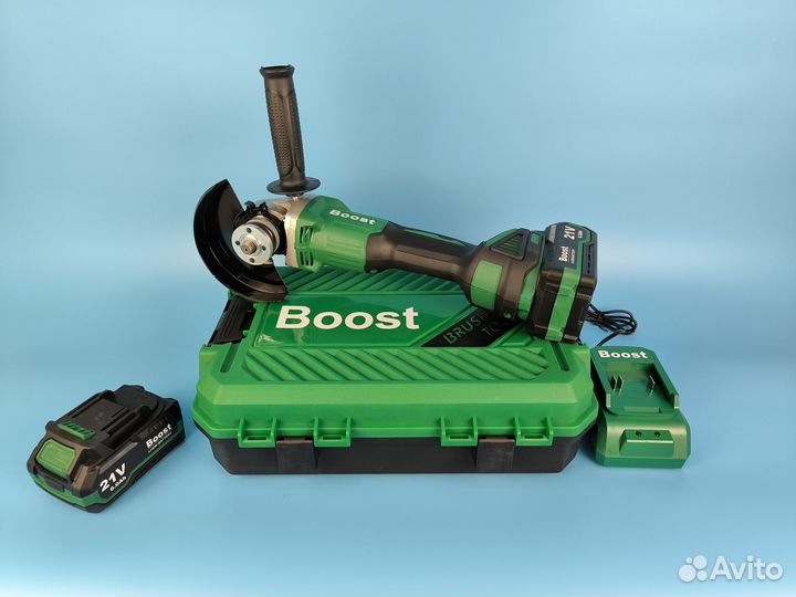 Ушм болгарка boost 125 аккумуляторная