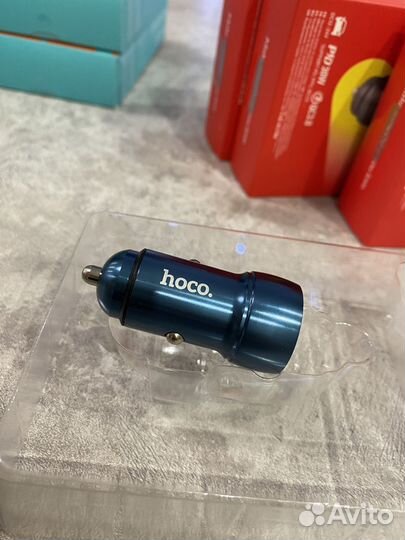 Автомобильное зарядное устройство hoco Z50 Type