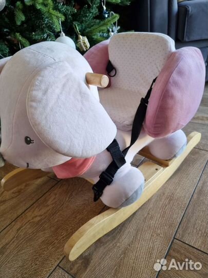 Игрушка качалка мышка nattou