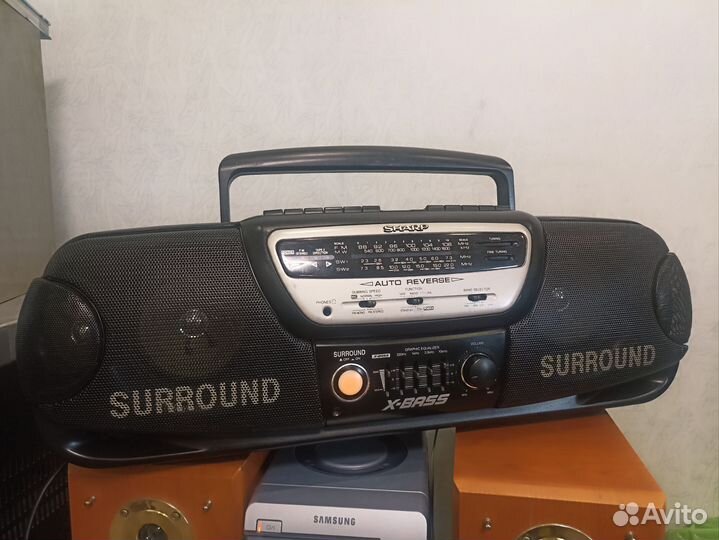 Sharp WQ 770z,магнитола,фирменная