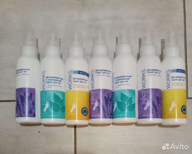 Спреи для тела, для ног, дезодоранты Avon