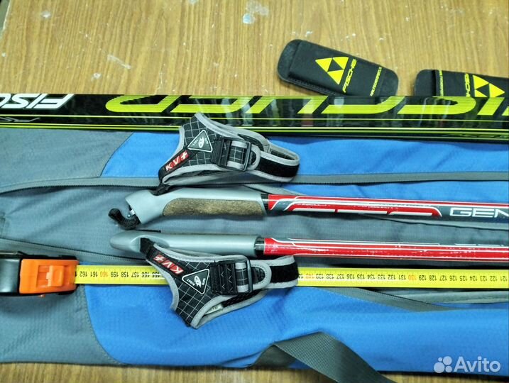 Лыжи беговые fisher 187 коньковые