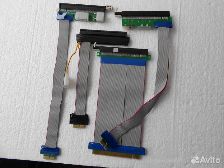 Кабель удлинительный Riser card 18см PCI-Ex16 M