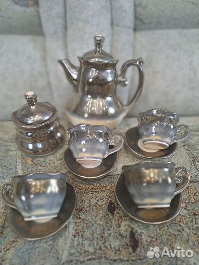 Сервиз чайный керамический