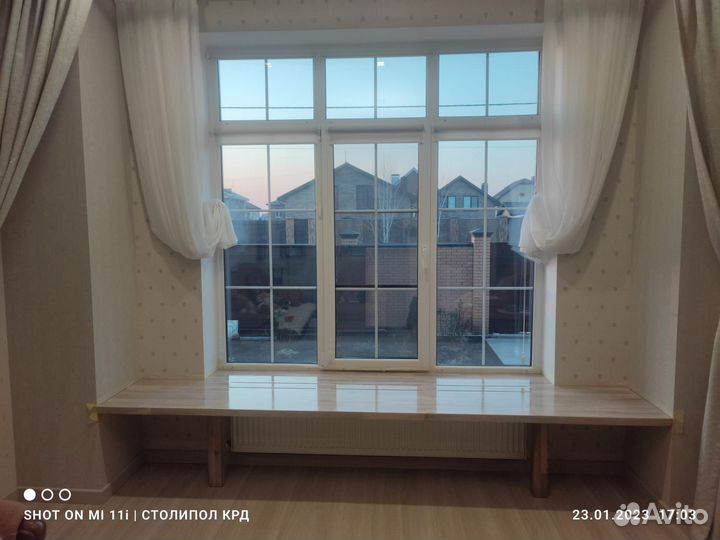 Подоконник из дуба