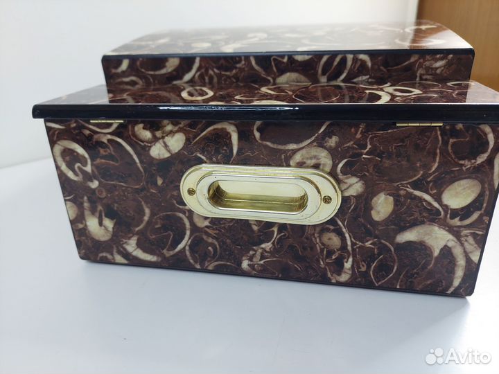 Сундук деревянный лакированный для хранения