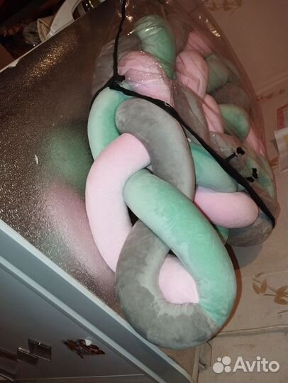 Бортик косичка