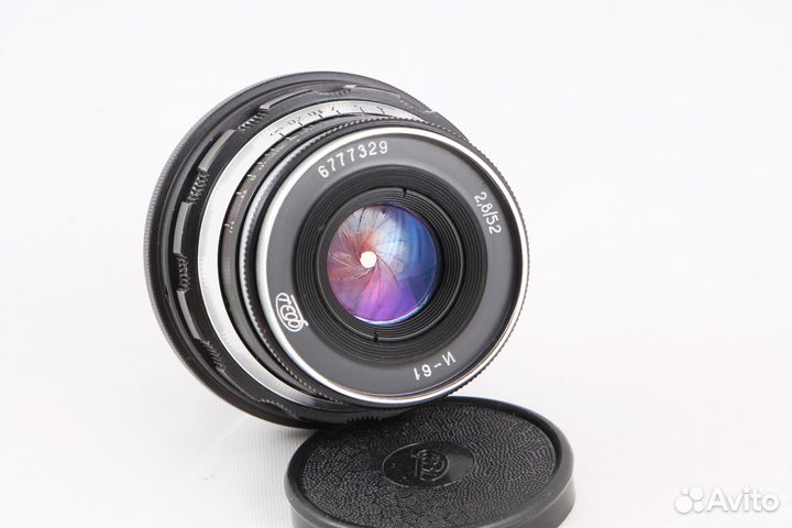 И-61 л/д 52 mm f 2.8 + переходник Sony NEX