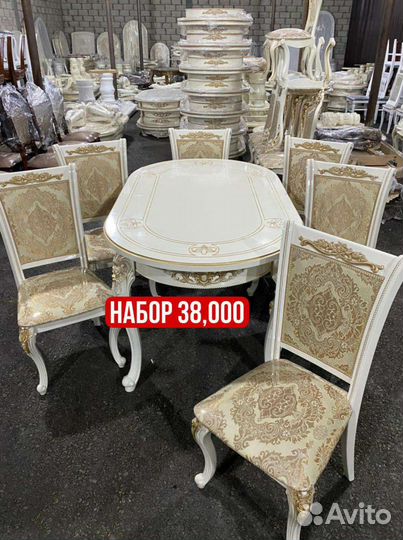 Столы и стулья новые