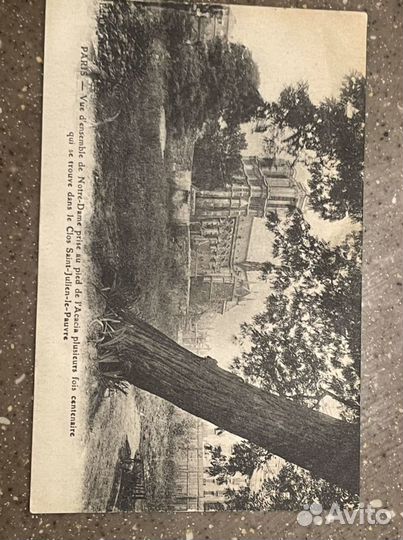 Старинные открытки Notre-Dame de Paris