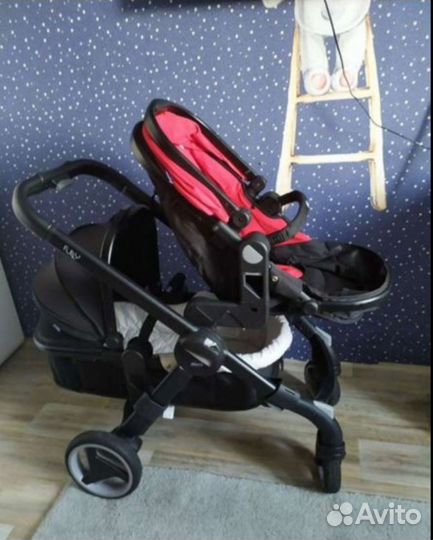 Коляска трансформер для двойни или погодок