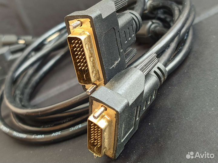 Кабель DVI USB LAN
