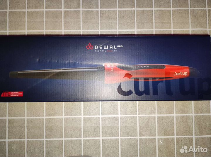 Плойка dewal конусная