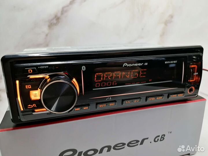 Магнитола pioneer процессорная 931 с bluetooth