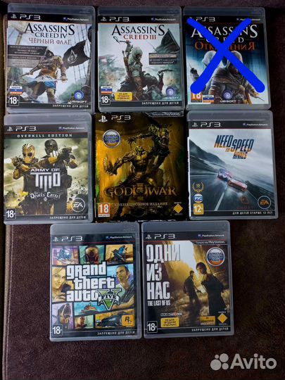 Дисковые Игры на Sony Playstation 3