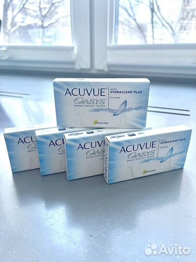 Контактные линзы Acuvue Oasys Акувью Оазис -6.5