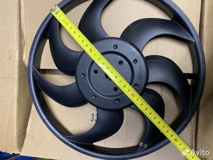 Крыльчатка вентилятора touareg/audi q7/cayenne