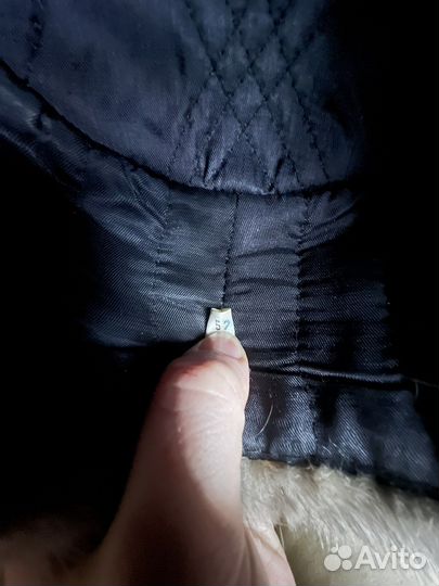 Шапка из голубой норки