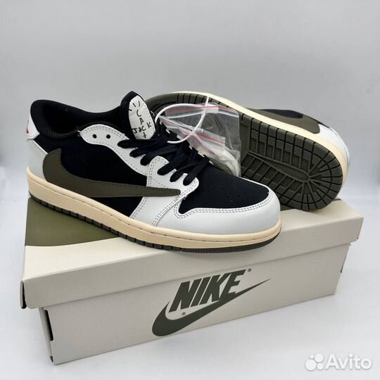 Nike Air Jordan 1 Low x Travis Scott Olive