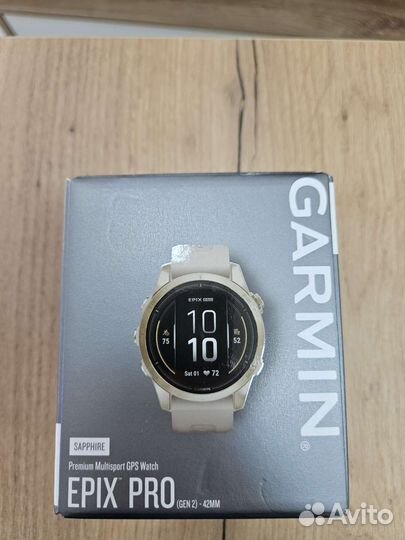 Часы Garmin epix pro 42 mm gold