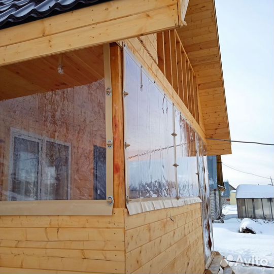 Тонированные мягкие окна