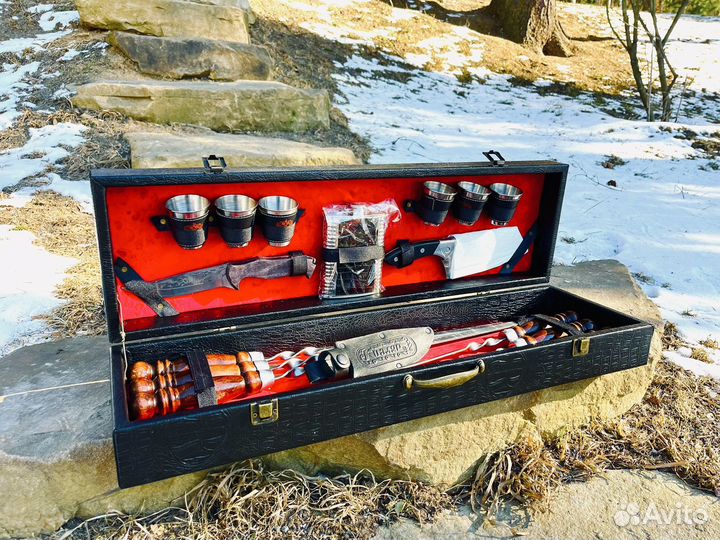 Шашлычный набор подарочный