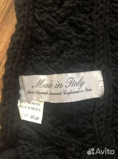 Шарф унисекс,Италия;шарф-снуд Danza