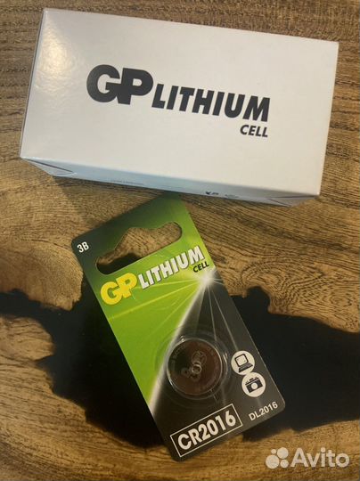 Батарейка литиевая GP CR2016
