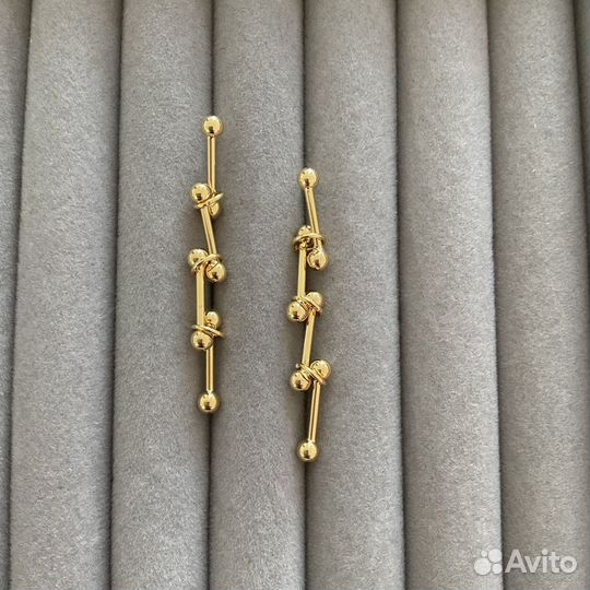 Серьги звенья в стиле Tiffany