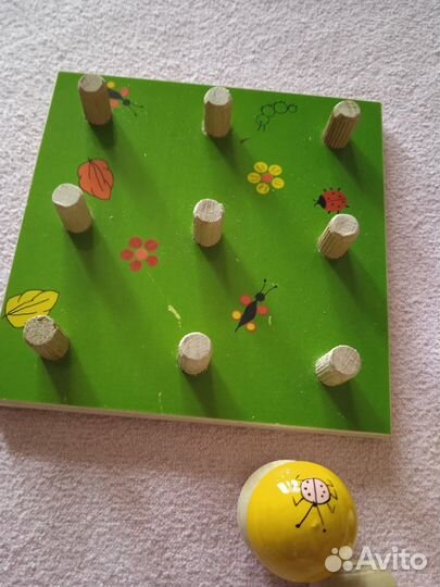 Развивающие деревянные игрушки