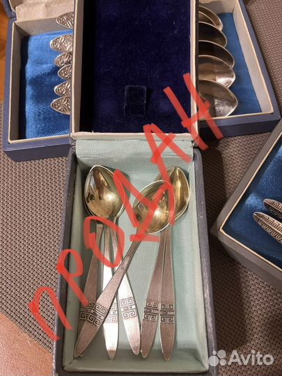 Мельхиоровые ложки СССР