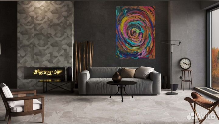 Картина абстракция 
