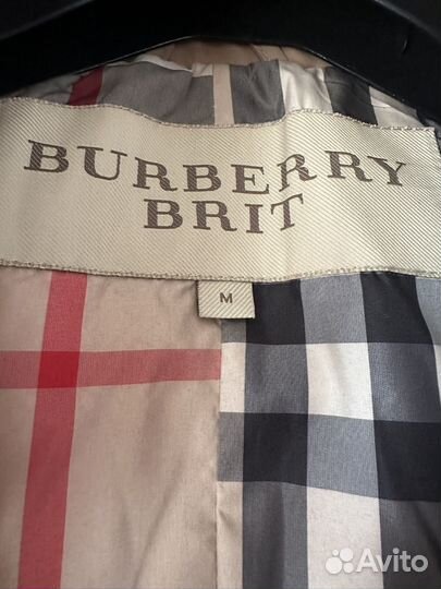 Пальто зимнее утепленное Burberry