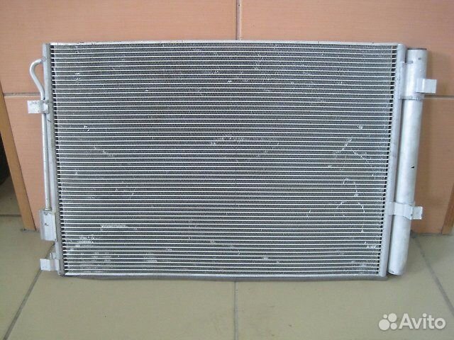 Solaris радиатор охлаждения и кондиционера