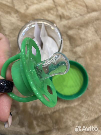 Пустышка антибактериальная LEDcare