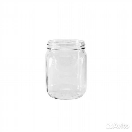 Банка стеклянная объем 0,5 л. Винтовая