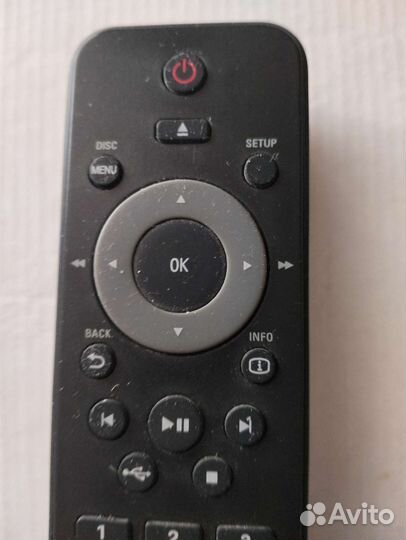 Пульт ду для DVD плеера Philips,б/у мало