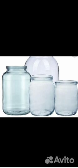 Стеклянные банки 0.5, 1,3,литра