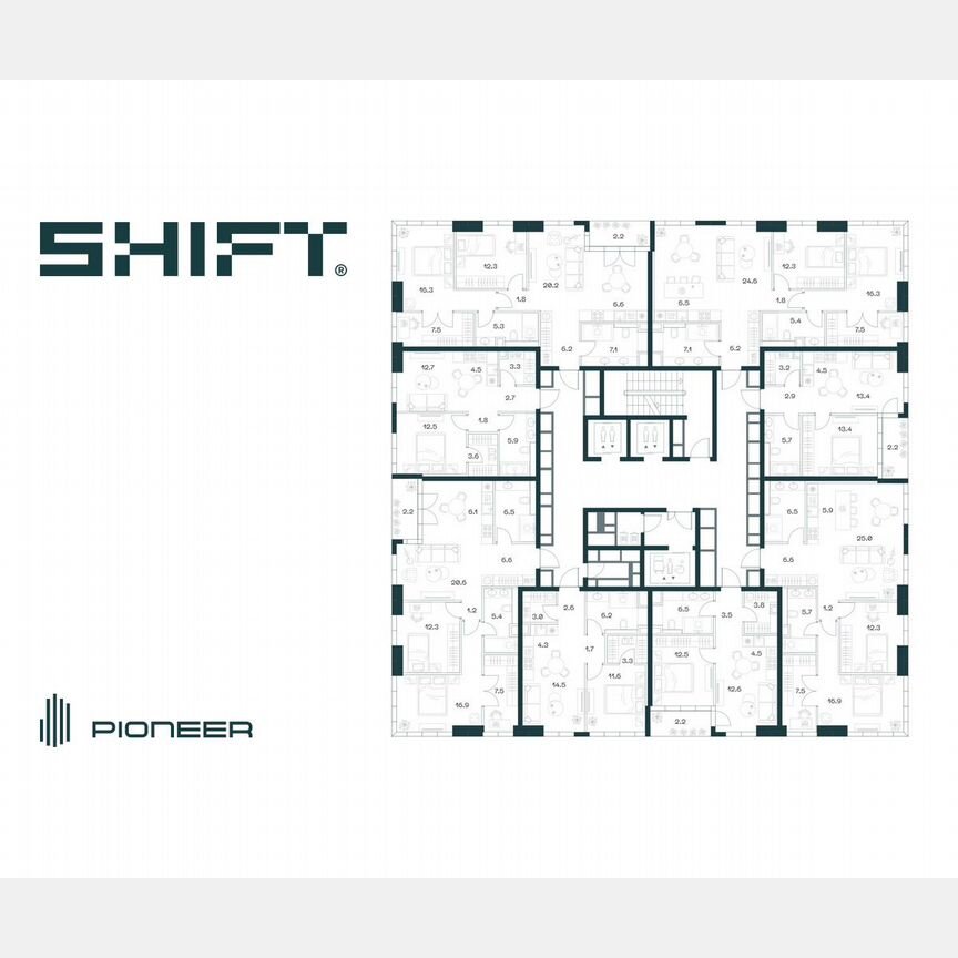 3-к. квартира, 87,8 м², 4/18 эт.