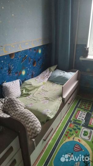 Детская кроватка трансформер с комодом