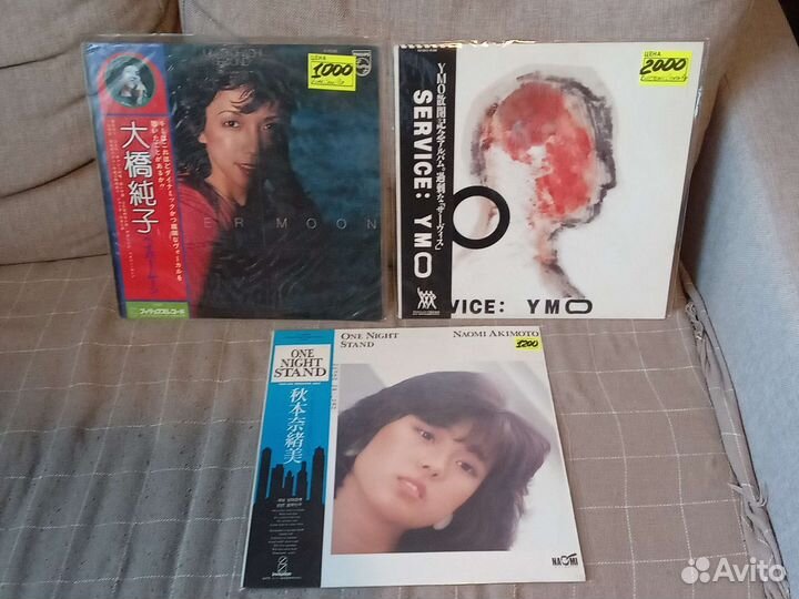 Виниловые пластинки Японские исполнители