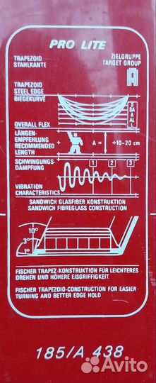 Горные лыжи Fischer pro line